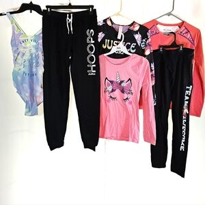 Lot Girls XL 16/18 Justice Joggers Tops